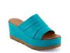 Allerton Wedge Sandal Blue view