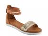 Mexa Sandal Gold Metallic view