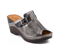 Momelle Wedge Sandal Silver Metallic view
