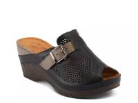 Momelle Wedge Sandal Black view