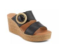 Mares Wedge Sandal Black view