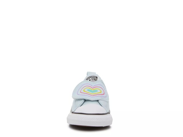 Chuck Taylor All Star Heart Strap Sneaker - Kids'