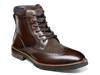 Renegade Wingtip Boot Dark Brown view