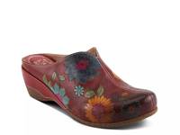 Chienti Wedge Clog Red/Multicolor view