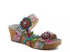 Moai Wedge Sandal Grey Multicolor view