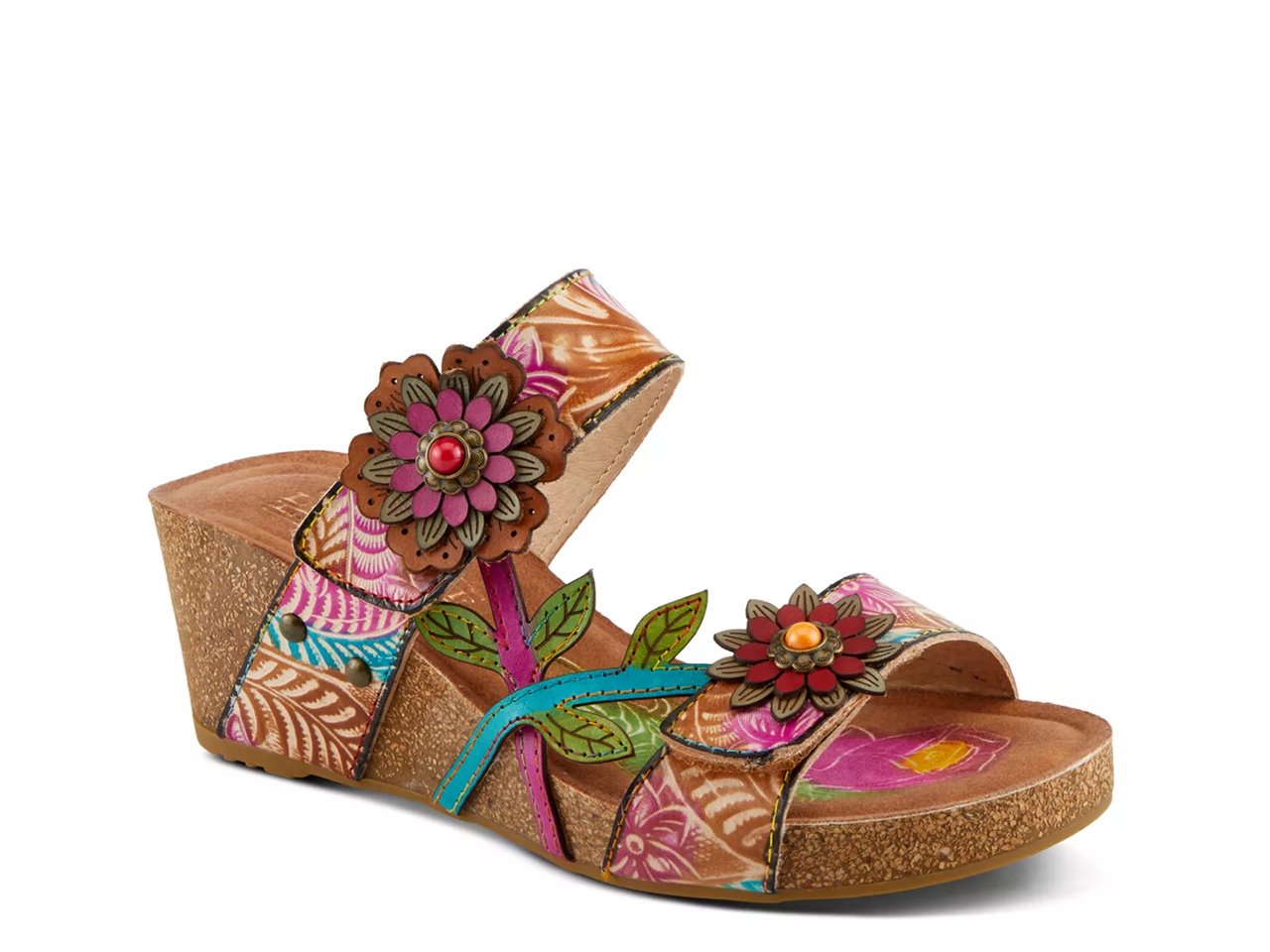 Moai Wedge Sandal