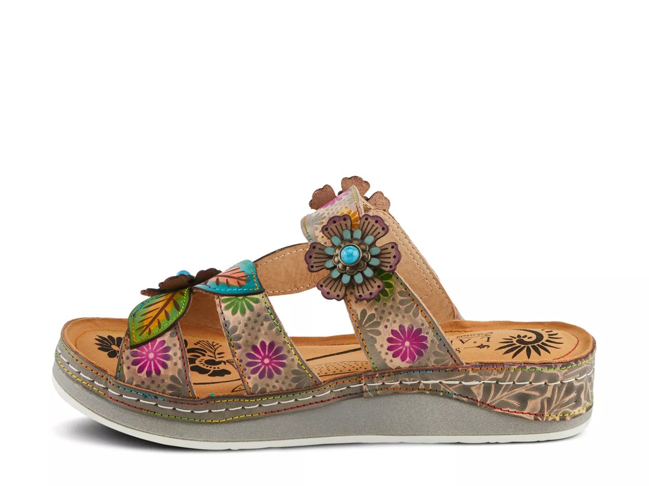 Pillow-Soft Wedge Sandal