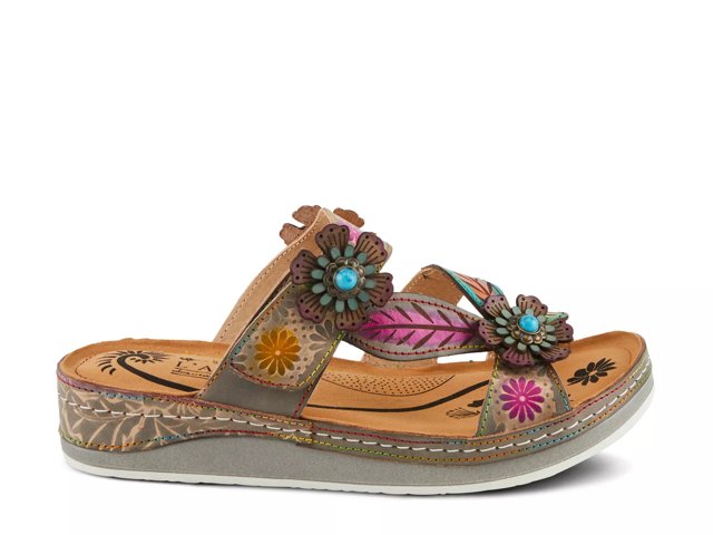 Pillow-Soft Wedge Sandal