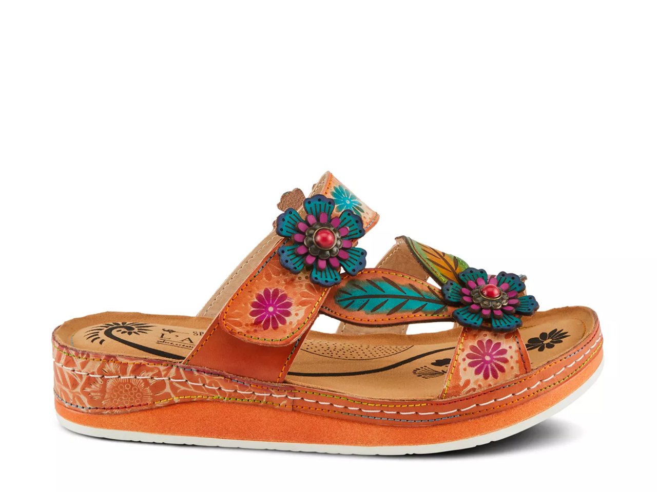 Pillow-Soft Wedge Sandal