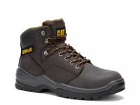 Striver Waterproof Steel Toe Work Boot - Men's Dark Brown view