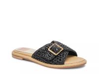 Alonzo Sandal Onyx Raffia view