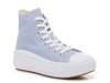 Chuck Taylor All Star Move High-Top Sneaker - Women's Lilac Pewter Blue view