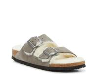 Arizona Shearling Slide Sandal - Women's Grey view