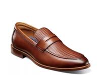 Rucci Weave Penny Loafer Cognac view