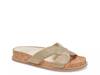 Selda Platform Sandal Gold Raffia view