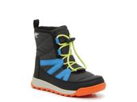 Whitney II Plus Snow Boot - Kids' Black/Blue/Orange view