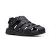 Walkford Fisherman Sandal Black view