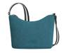 Coastal RFID Blocking Crossbody Bag Teal view