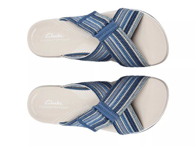 Clarks Cloudsteppers Arla Wave Sandal - Free Shipping | DSW