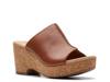 Giselle Orchid Wedge Sandal Tan view