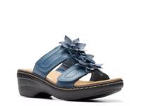 Merliah Raelyn Wedge Sandal Blue view