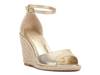 Felyn Wedge Sandal Gold Metallic Leather view