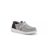 Wally Funk Splatter Slip-On - Kids' Grey view
