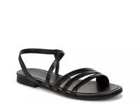 Salma Sandal Black Snake Print view