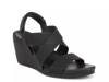 Palmer Wedge Sandal Black view