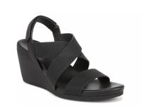 Palmer Wedge Sandal Black view