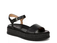 Zane Wedge Sandal Black view