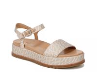 Zane Wedge Sandal Tan view