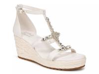 Serena Wedge Sandal White view