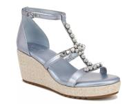 Serena Wedge Sandal Blue view