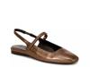 Connie Flat Old Gold Leather view