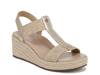 Calera Espadrille Wedge Sandal Gold view
