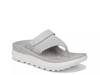 Restore II Recovery Wedge Sandal Grey view