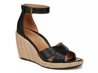 Marina Wedge Sandal Black view