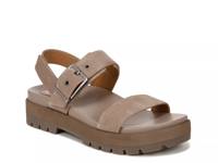 Torrance Sandal Taupe Suede view