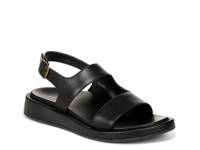 Madera Wedge Sandal Black view