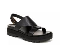 Alondra Platform Sandal Black view