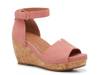 Vera Wedge Sandal Pink view