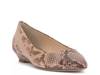 Leytun Flat Taupe Snake Print view