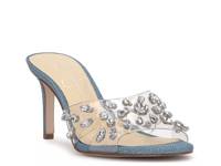 Primana Sandal Clear/Denim Blue view