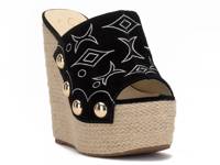 Vadim Espadrille Wedge Sandal Black view