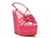 Visela Wedge Sandal Flamingo Pink view