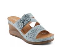 Lolly Wedge Sandal Blue view