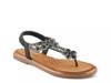 Mezza Sandal Black view