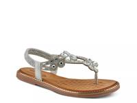 Mezza Sandal Silver Metallic view