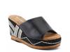Radiant Wedge Sandal Black view